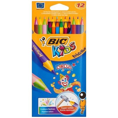 Kredki ołówkowe Bic Kids Evolution Circus, 12 kolorów - 2